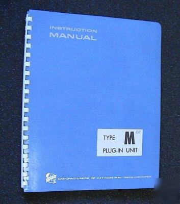 Tektronix type m plug-in original service manual