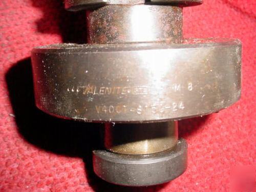 Valenite cat 40 shell mill holder 1-1/2