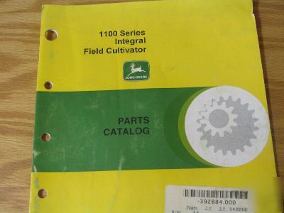 John deere 1100 series cultivator parts catalog