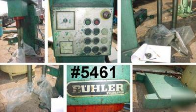 54 hp (52 kw) buhler dual shaft bow tie mixer hi-speed