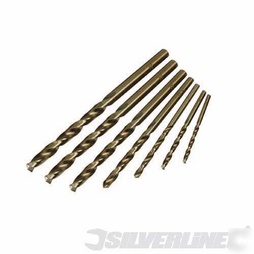 7PK cobalt drill bit set 1.5-6MM 598435