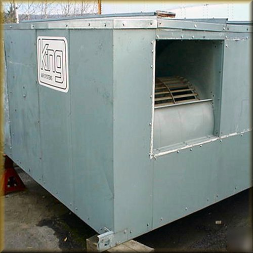 Heated air make up furnace: 3 million btu