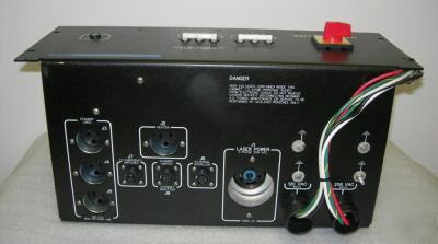 Laser system power supply distributor assembly 4000