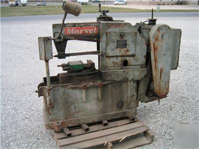 Used marvel industrial power hacksaw 