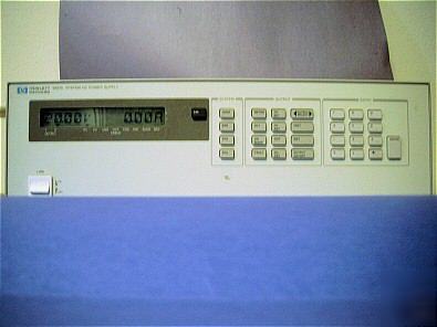 Hp 6621A dual output dc system power supply 