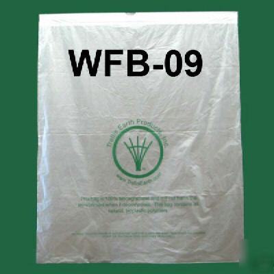 Commercial biodegradable trash bag - 50 pack -wfb-09-50