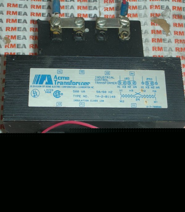 Acme transformer ta-2-81149 TA281149 P120X240V S24V 1PH