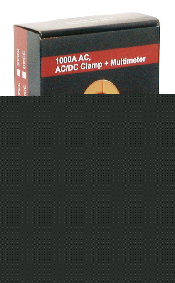 New 1000 amp clamp-on ac/dc capacitance frequency meter 
