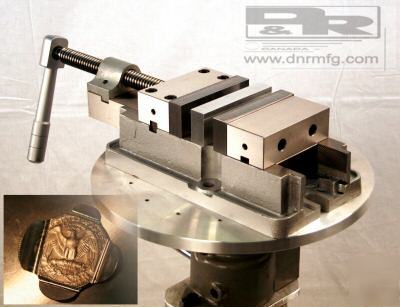 New kr machine vise no lift jaws for manual & cnc mill