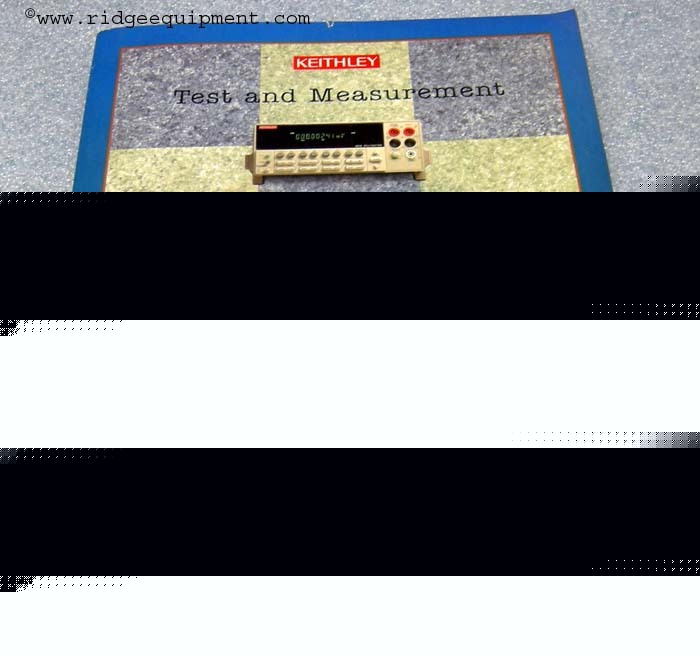 Keithley 1997 test and measurement catalog