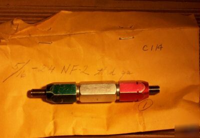 Like new or good cond 5/16-24NF-2 go/ng thrd gage C114