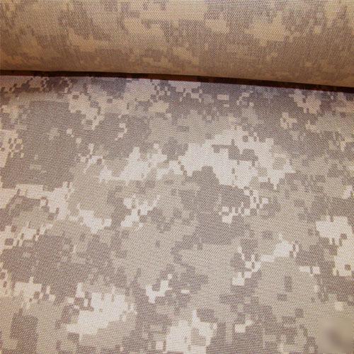 New 2 +yd digital camouflage 1000 denier cordura fab