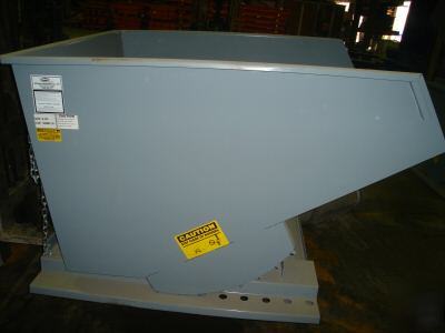 New dump hopper by meco 6,000# capacity 2 yard