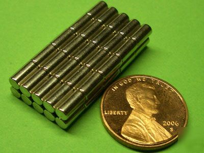 50 strong neodymium magnets 1/8