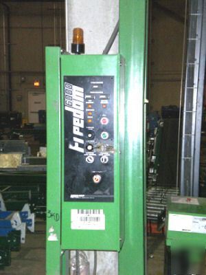 Used stretch wrapper pallet wrapping machine