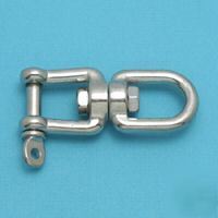 Eye & jaw swivels 316 stainless steel 1/2