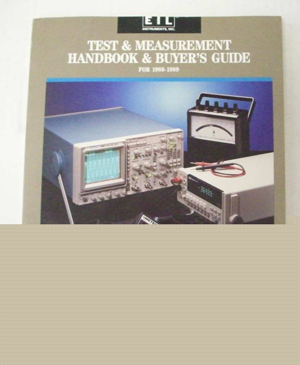 Eil test & measurement handbook & buyers guide 1988/89