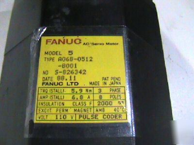 Fanuc ac servo motor #705