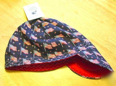 New usa flag american mini stars welding hat 8 fitter