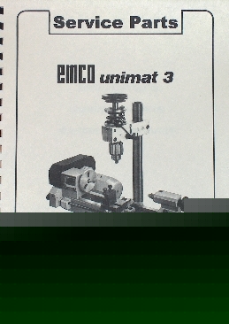 Oz~emco unimat 3 milling lathe parts manual