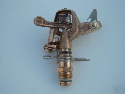 Rainbird #25A brass impact sprinklers