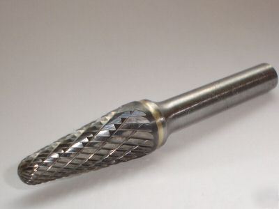 Tungsten & carbide burs / 14 degree tree shape