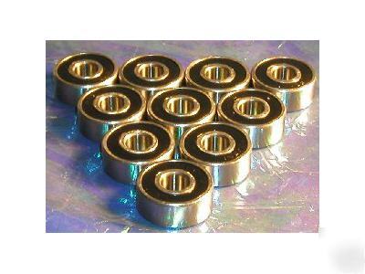 10 Pack 1603-2RS Rubber Seal Ball Bearings – 5/16x7/8x11/32 By Summit Collars