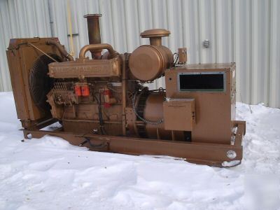 Allis-chalmers diesel generator 275 kw 3 phase 