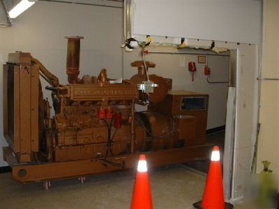 Allis-chalmers diesel generator 275 kw 3 phase 