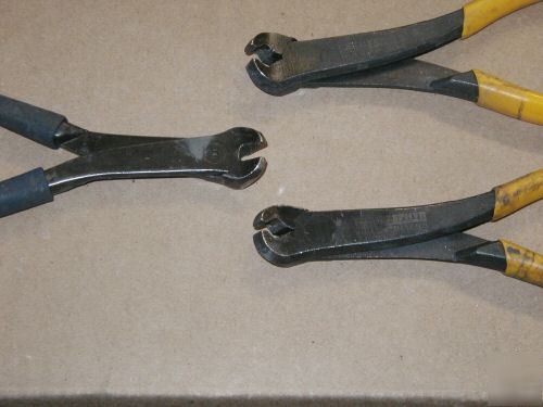 Hi lok pliers - 2 -zephyr , 1-bahco aircraft tool 