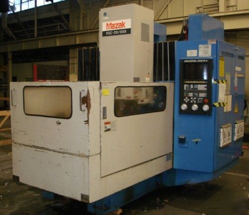 Mazak cnc vertical machining center vqc-50/20B