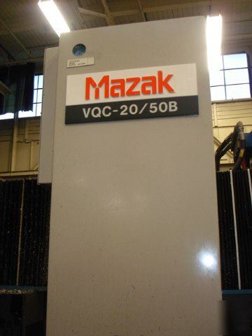 Mazak cnc vertical machining center vqc-50/20B