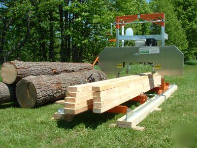 New sawmill - brand- 8 hp norwood bandmill just $2,990