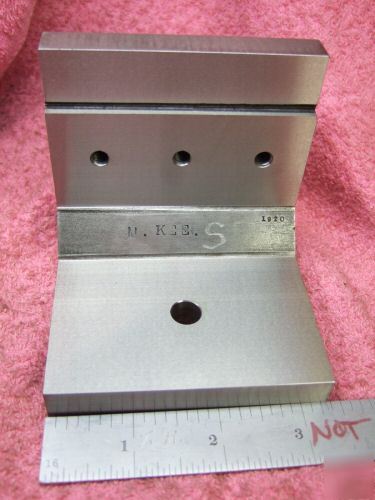 Watchmaker angle plate step 