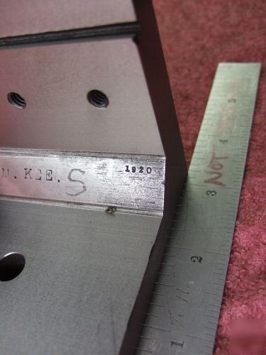 Watchmaker angle plate step 