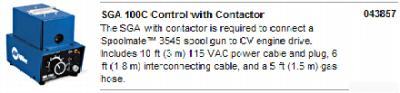 Miller 043857 sga 100C control with contactor