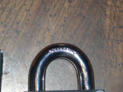 New lot of 4 schlage kryptonite 3/4 padlocks KS42A21