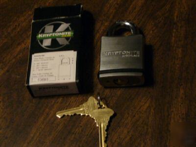 New lot of 4 schlage kryptonite 3/4 padlocks KS42A21