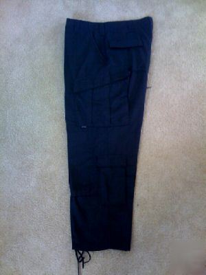 New * * tru-spec tactical response uniform black pants l 