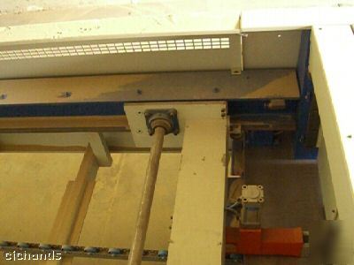 (1996) schelling 12' cnc horizontal panel saw FI330 330