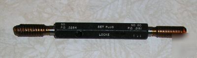 3/8-12 acme set plug for ring gages go/not go
