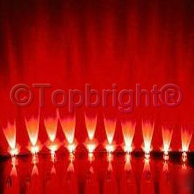 50PCS ultrabright red led 3MM 12K mcd free/r hot buy 