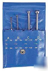 Fuji full ball small hole gage set 