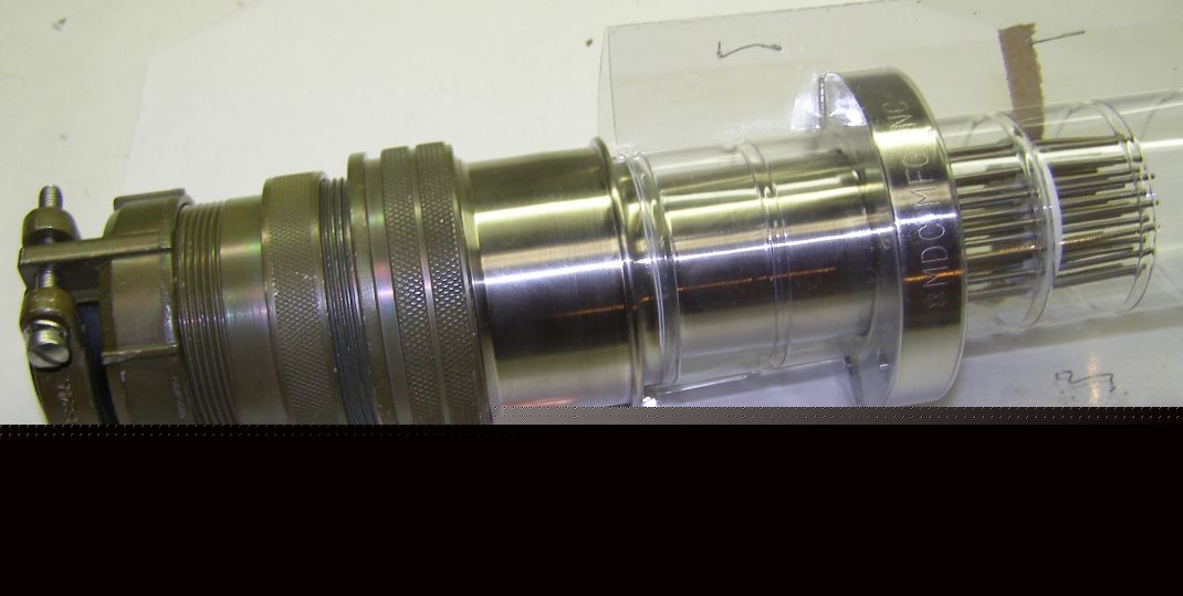 Mdc electrical feedthrough 36 pin short...green