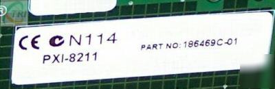 National instruments ni pxi-8211 ethernet pxi 8211