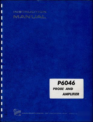 Tek P6046 svc/op manual 2 resolutions +txtsearch+xtras 