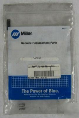Miller 143836 spring, cprsn .445 od x .023 wire