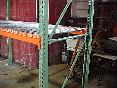 New pallet rack beam 144 x 6 5700LB cap shelving cross 