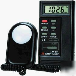 Amprobe lm-80 digital light meter