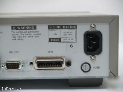 Hp 6632B system precision dc power supply 0-20V/0-5A